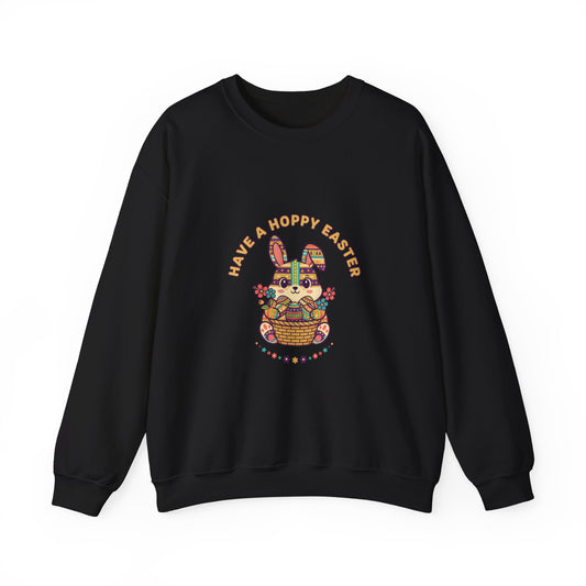 Have a Hoppy Easter Bunny Aesthetic Sweatshirt | pastel spring, vintage Easter