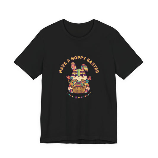 Hoppy Easter Bunny Basket Tee | Easter shirt, pastel spring, cottagecore