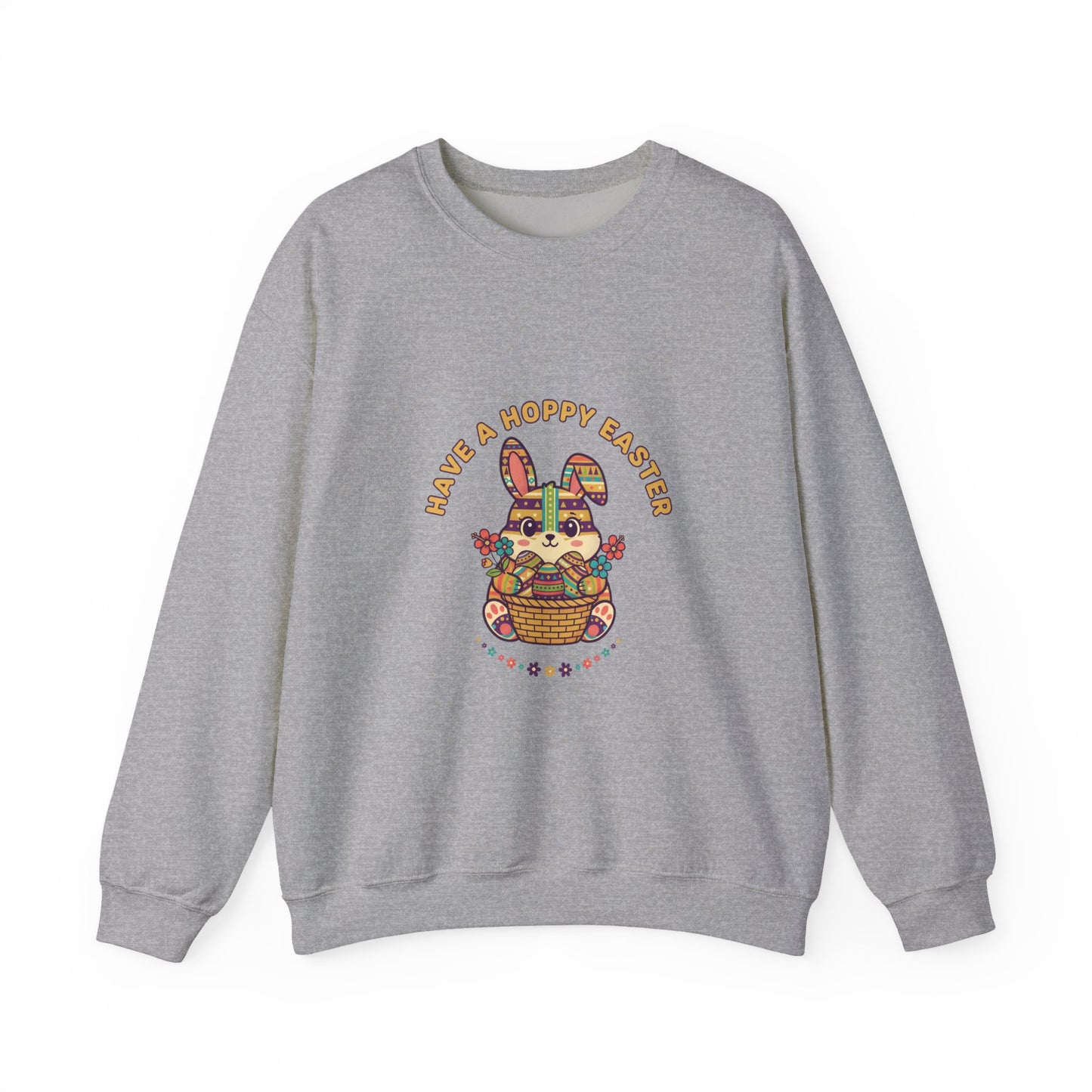 Have a Hoppy Easter Bunny Aesthetic Sweatshirt | pastel spring, vintage Easter
