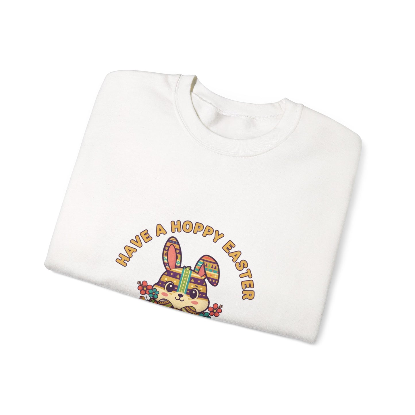 Have a Hoppy Easter Bunny Aesthetic Sweatshirt | pastel spring, vintage Easter