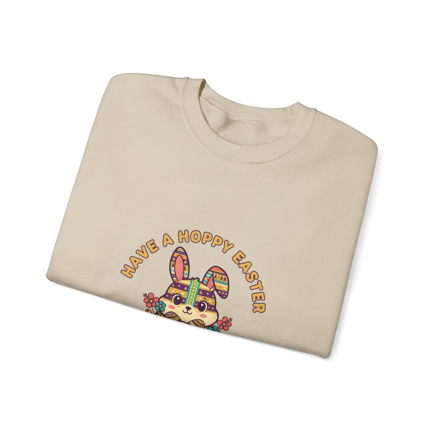 Have a Hoppy Easter Bunny Aesthetic Sweatshirt | pastel spring, vintage Easter