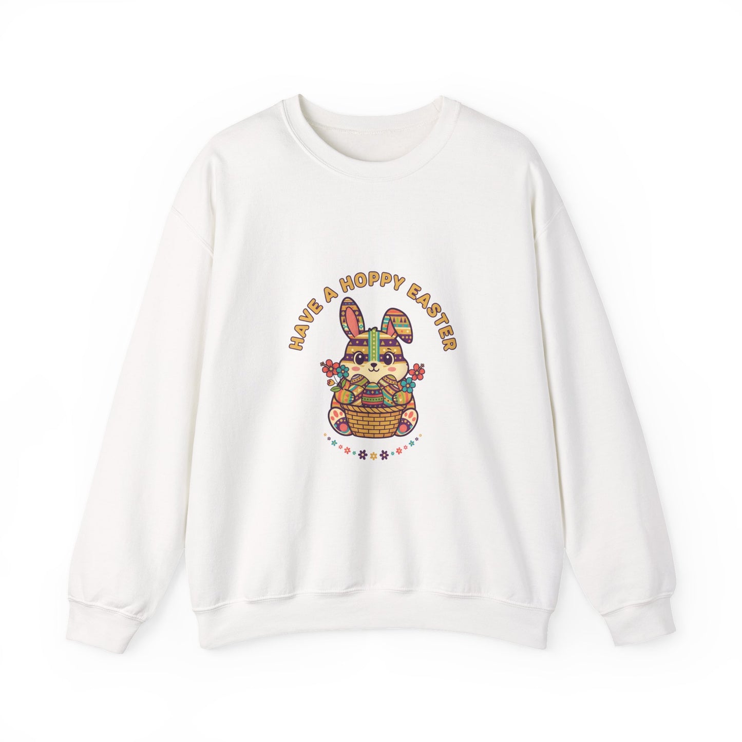 Have a Hoppy Easter Bunny Aesthetic Sweatshirt | pastel spring, vintage Easter