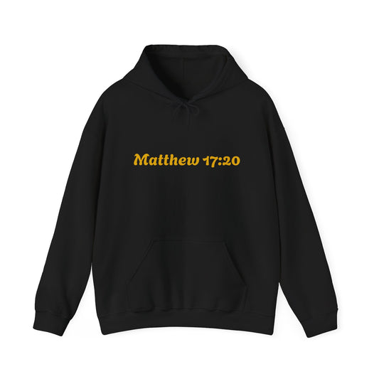 Matthew 17:20  — Mustaaaaard! Inspirational Christian Pullover Hoodie