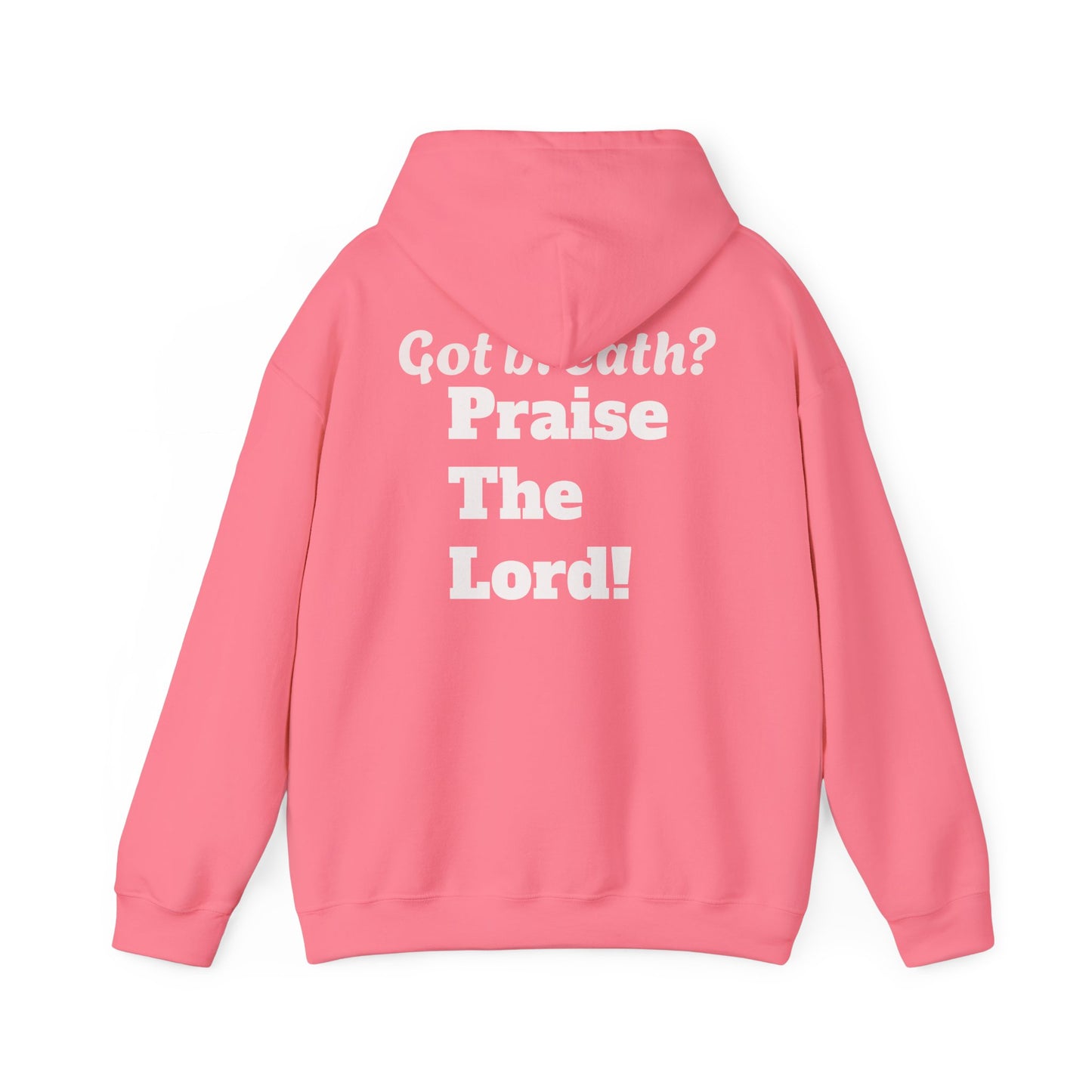 [Bubble Font] Psalm 150  — Got Breath? Inspirational Christian Pullover Hoodie