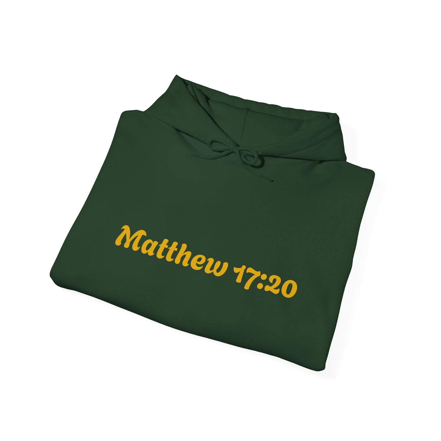 Matthew 17:20  — Mustaaaaard! Inspirational Christian Pullover Hoodie