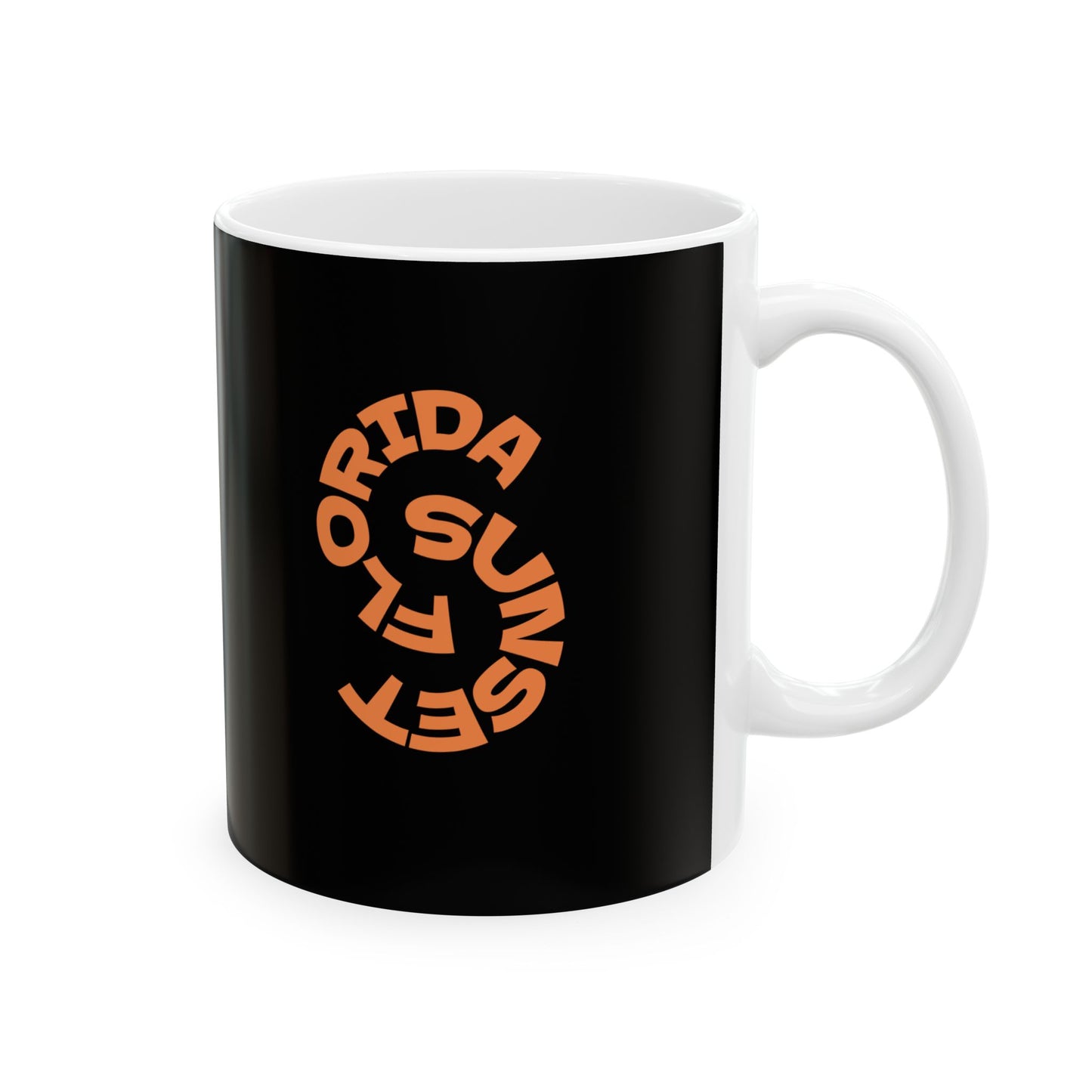 Florida Sunset Beach Horizon Ceramic Mug Coffee Cup (11oz/15oz)