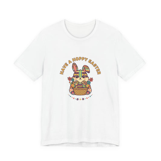 Hoppy Easter Bunny Basket Tee | Easter shirt, pastel spring, cottagecore